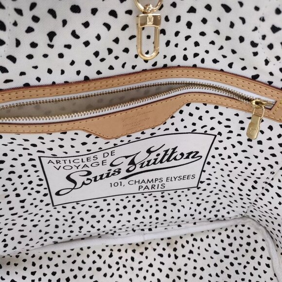 7781368BJ (X6) Louis Vuitton Tote Bag  Neverfull MM Brown Monogram Wave - Picture 10 of 13